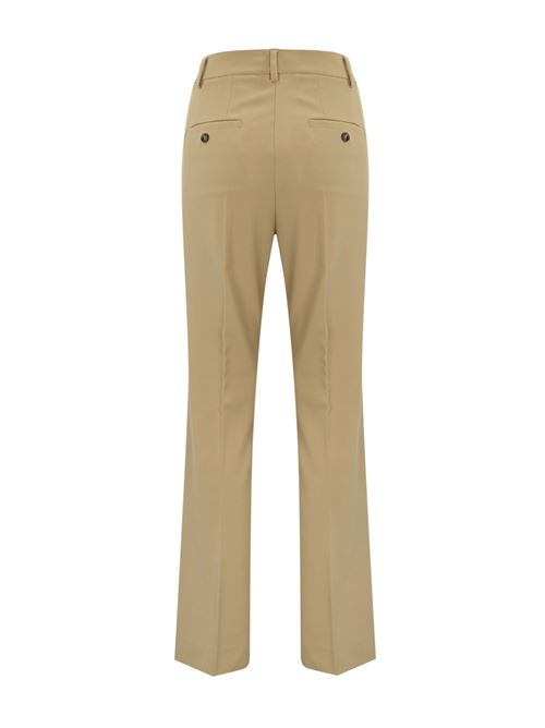 Pantalone dritto Estasi in lana tecnica beige WEEKEND MAX MARA | 2425136032600005